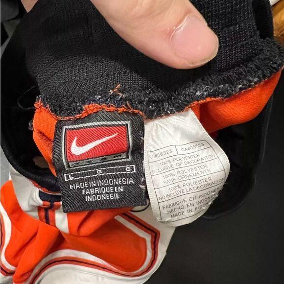 Nike Fighting Illini Illinois Pro Style Basketball Shorts Champaign Urbana REAL - Picture 6 of 8